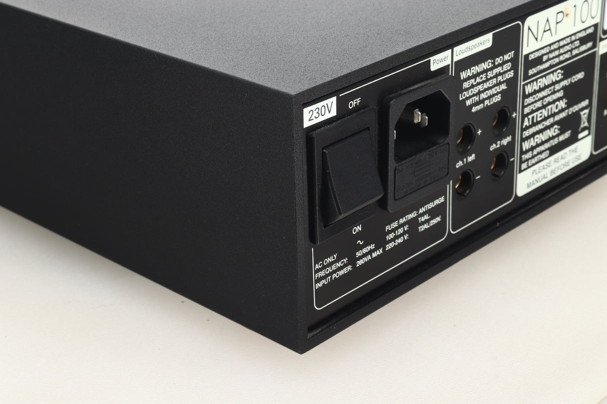 Naim NAP 100 Power Amplifier (2016)