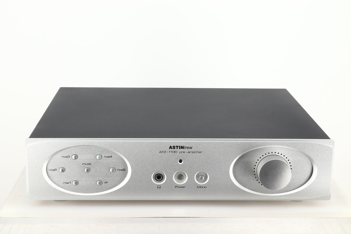 ASTINtrew AT2-1100 Pre-Amplifier & AT2-5100 Power Amplifier - Silver
