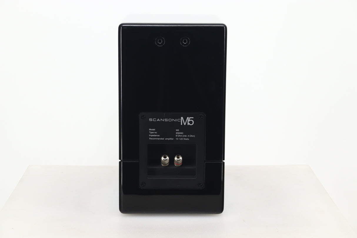 Scansonic M5 Standmount Speakers - Gloss Black