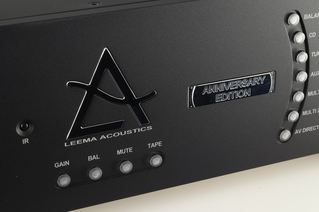 Leema Tucana II Anniversary Edition Integrated Amplifier - Black