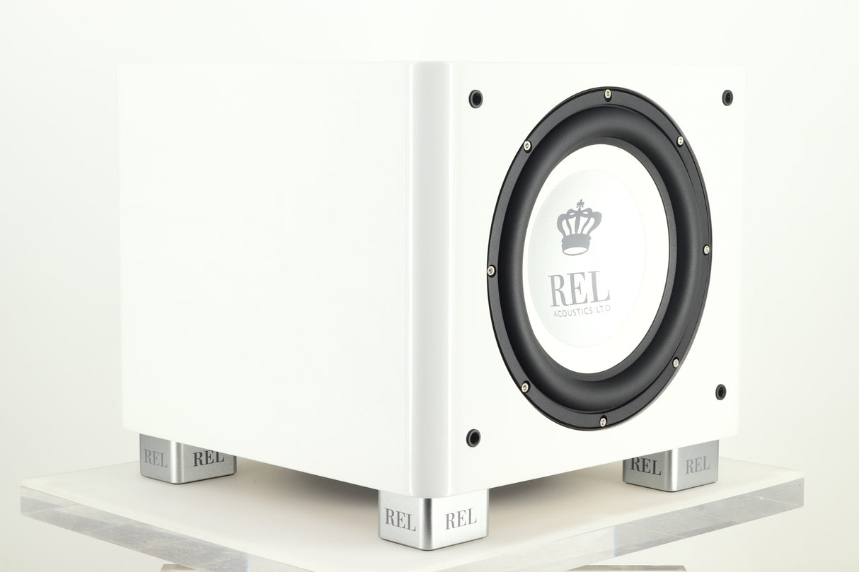 REL T9X Subwoofer - Piano White