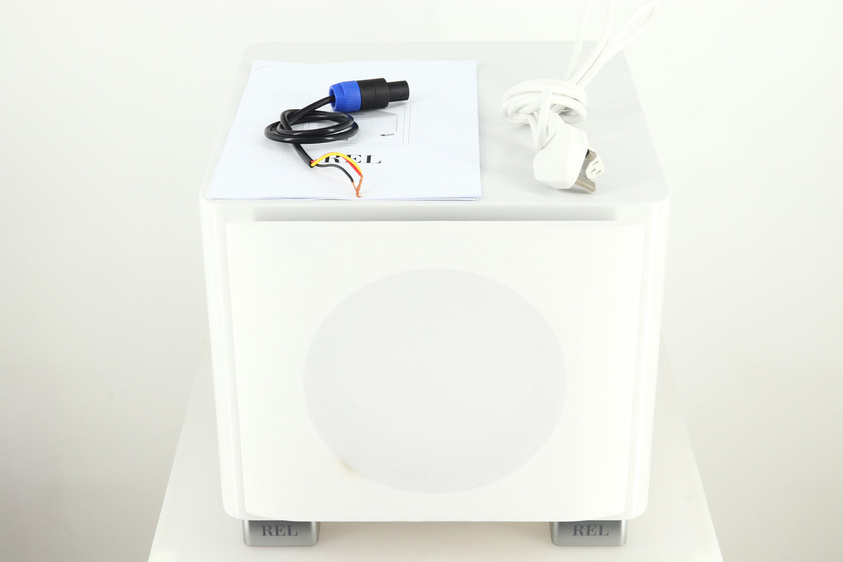 REL T9X Subwoofer - Piano White