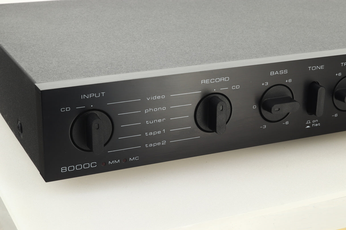 Audiolab 8000C Pre Amplifier - Black