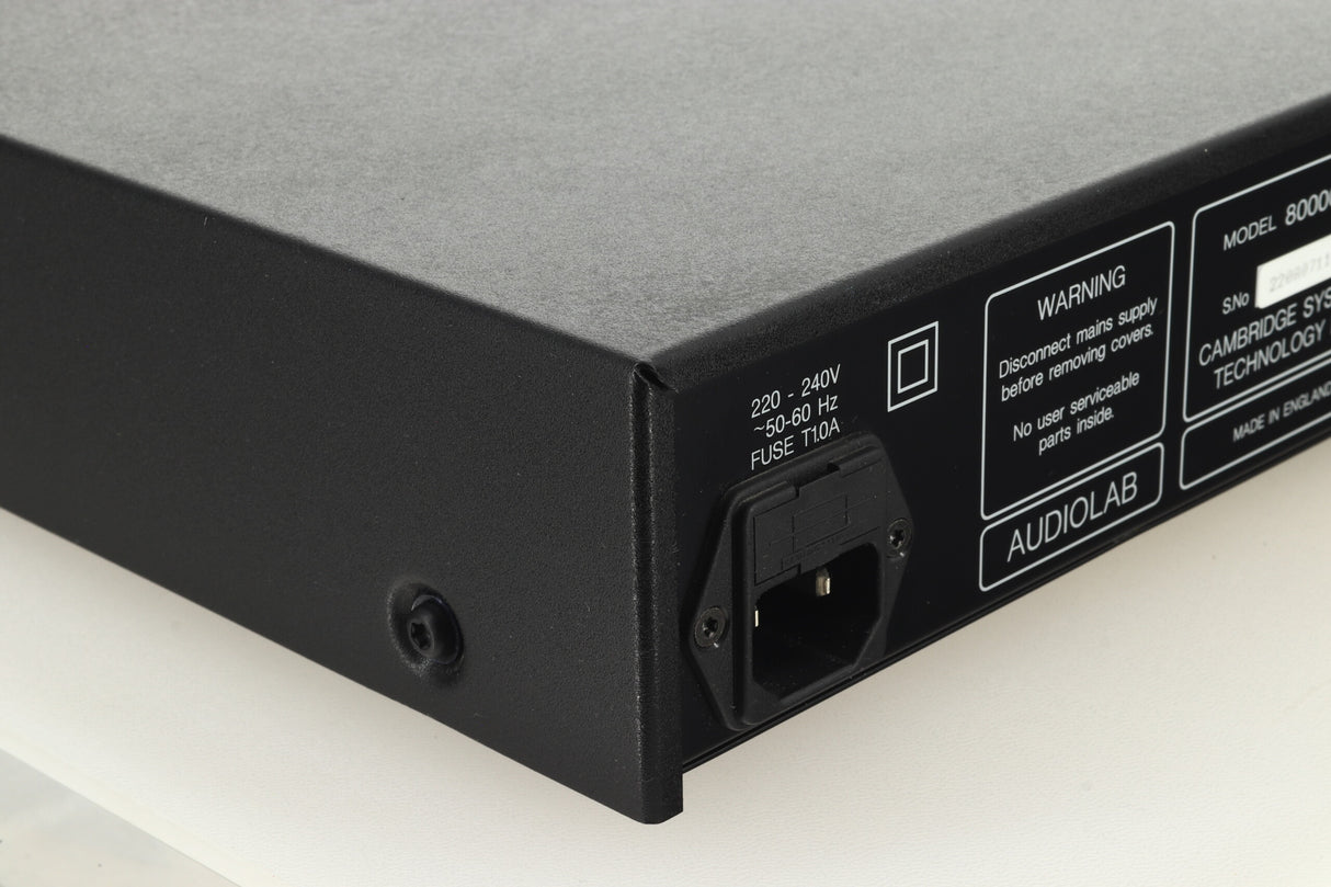 Audiolab 8000CDM CD Transport