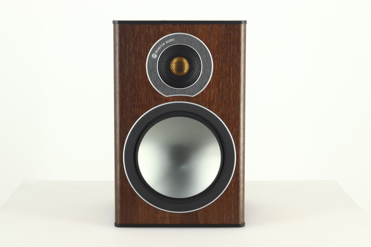 Monitor Audio Bronze 1 Standmount Speakers - Walnut