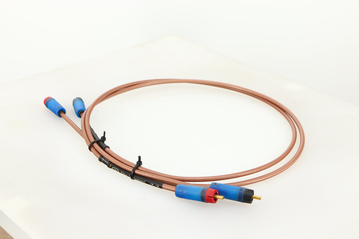 Front right angle of used Acoustic Precision Eikos Interconnect Cable 1.0m Pair