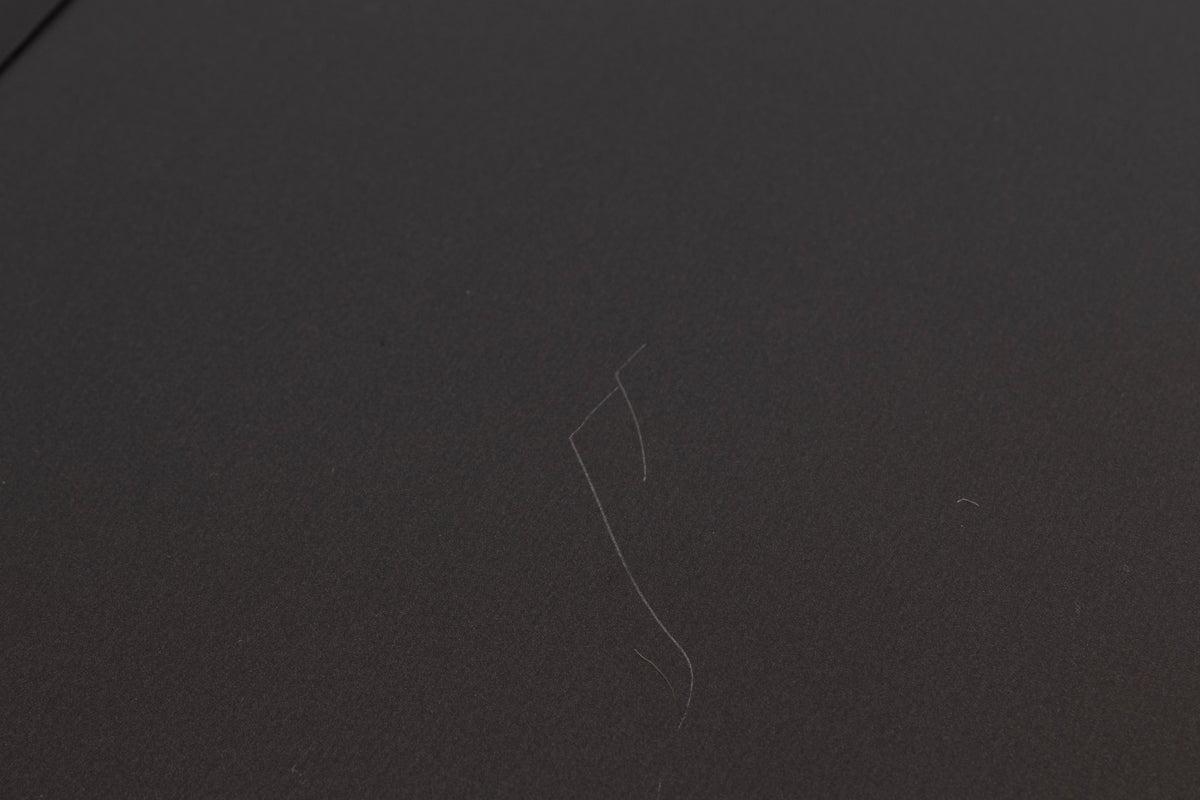 Close up of a used Aiwa F250 Cassette Deck showing scratches on unit