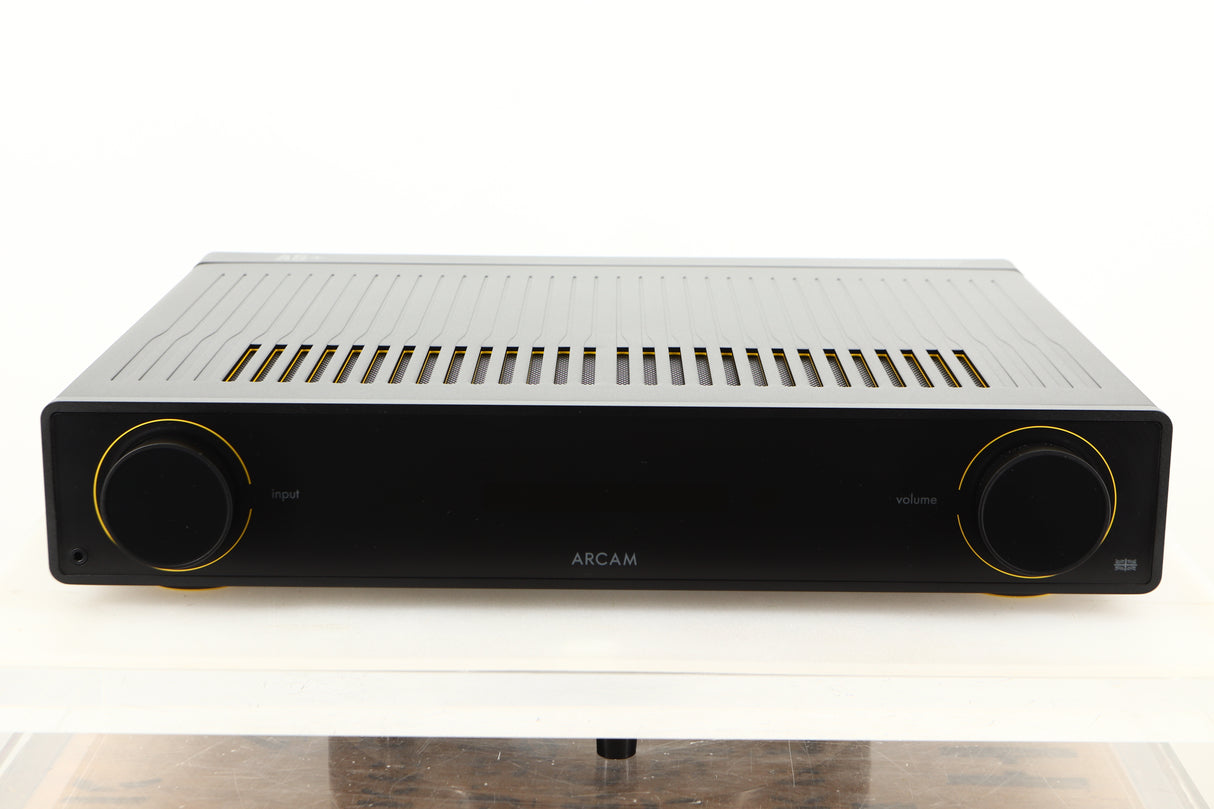 Front view of a used Arcam A5+ Integrated Amplifier