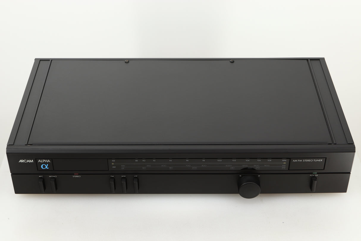 Top view of a used Arcam Alpha II AM/FM Tuner