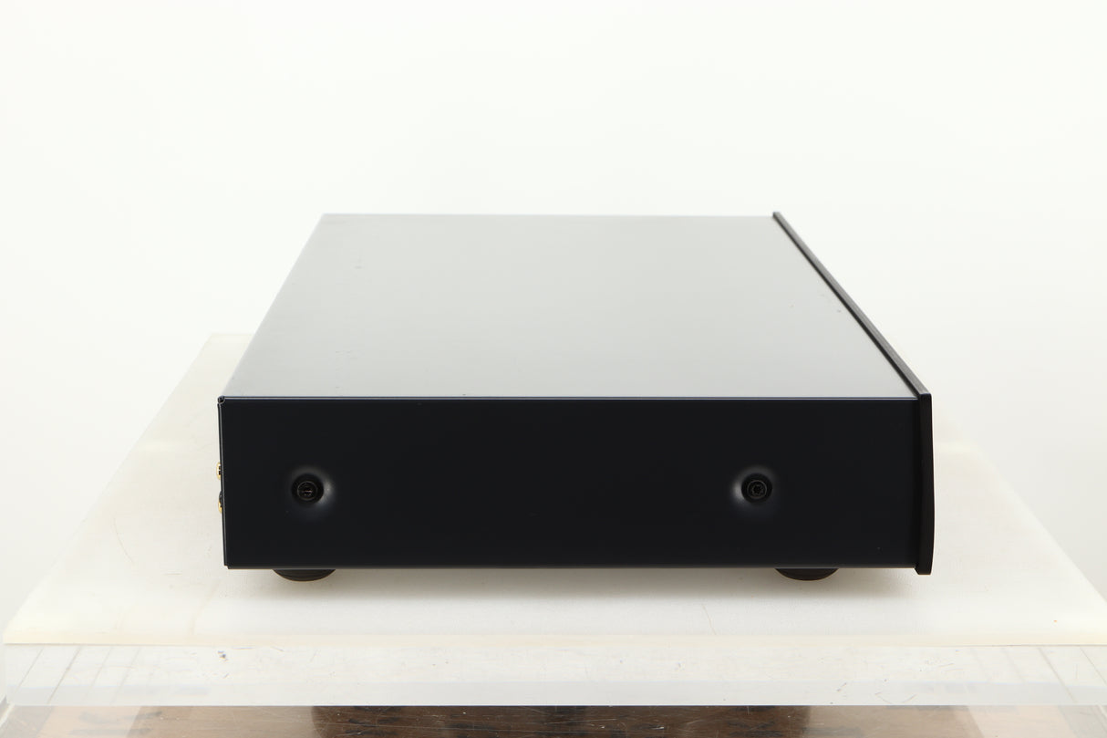 Side view of a used Arcam CDS27 CD/Network Player in Black finish