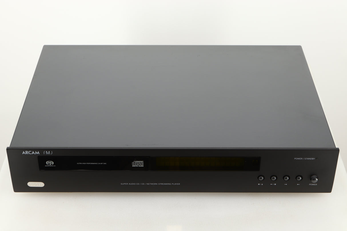 Top view of a used Arcam CDS27 CD/Network Player in Black finish