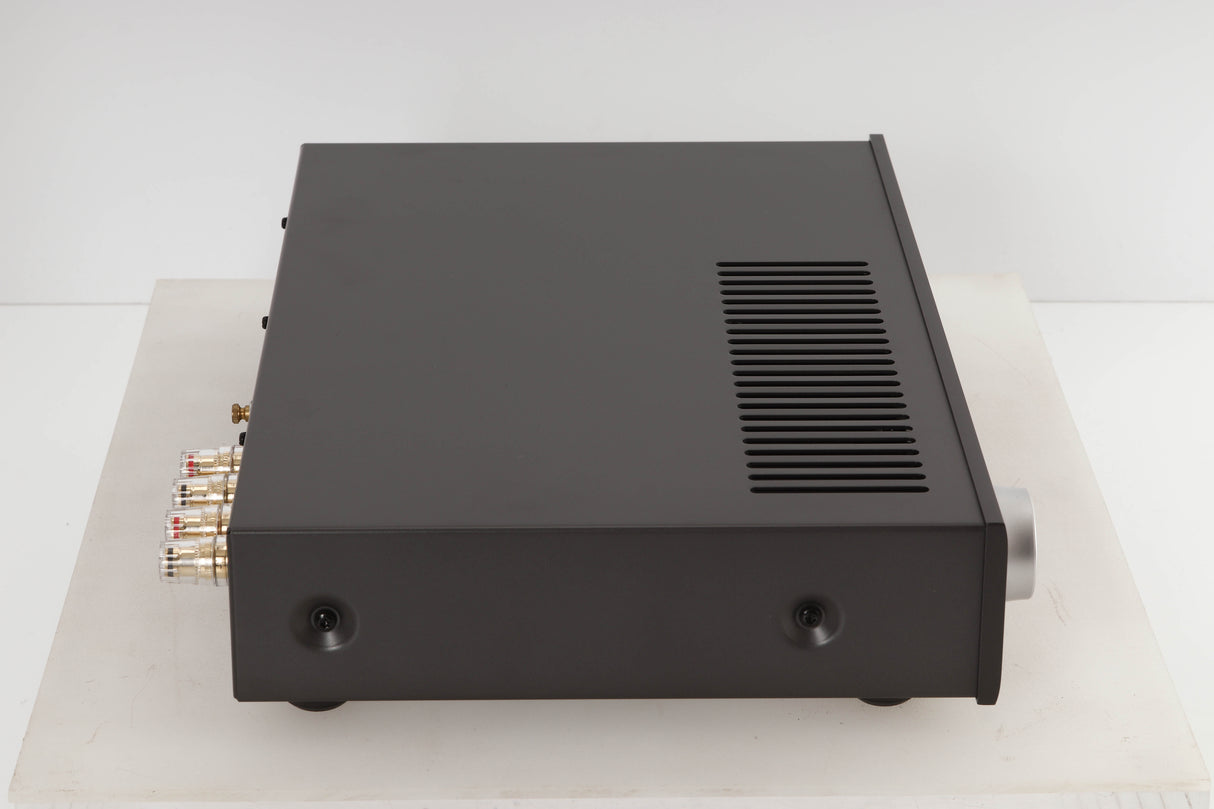 Side view of a used Arcam SA20 Integrated Amplifier