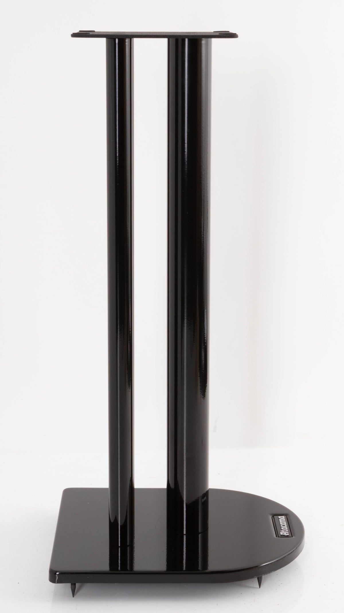 Left side view of a used Atacama Nexus 6 Speaker Stands in a Gloss Black finish