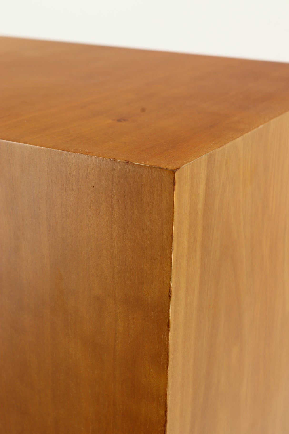Close up view of a used ATC SCM12 Standmount Speaker in Cherry finish