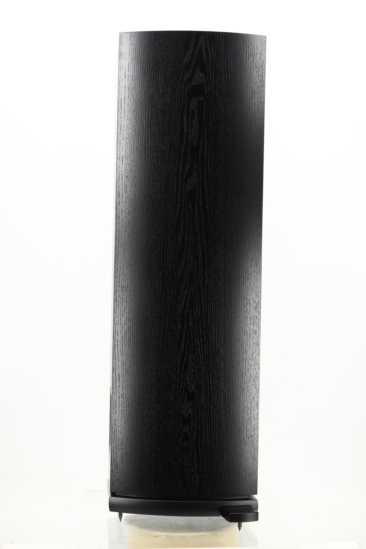 Side view of a used ATC SCM40 Floorstanding Speaker in Black Ash finish