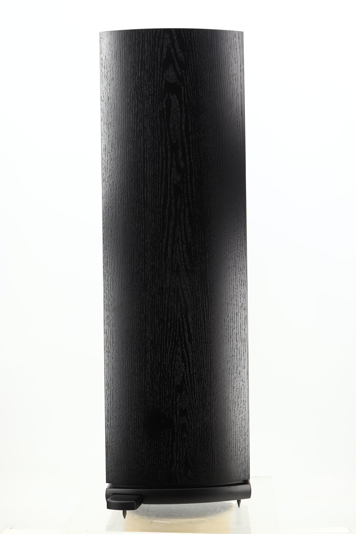 Side view of a used ATC SCM40 Floorstanding Speaker in Black Ash finish