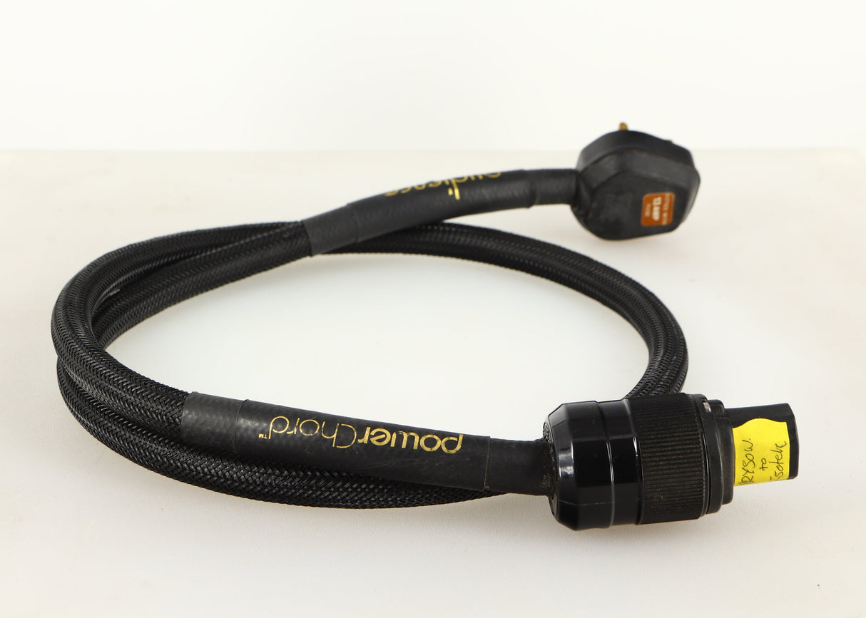 Left side view of a used Audience PowerChord Mains Cable 1.2m