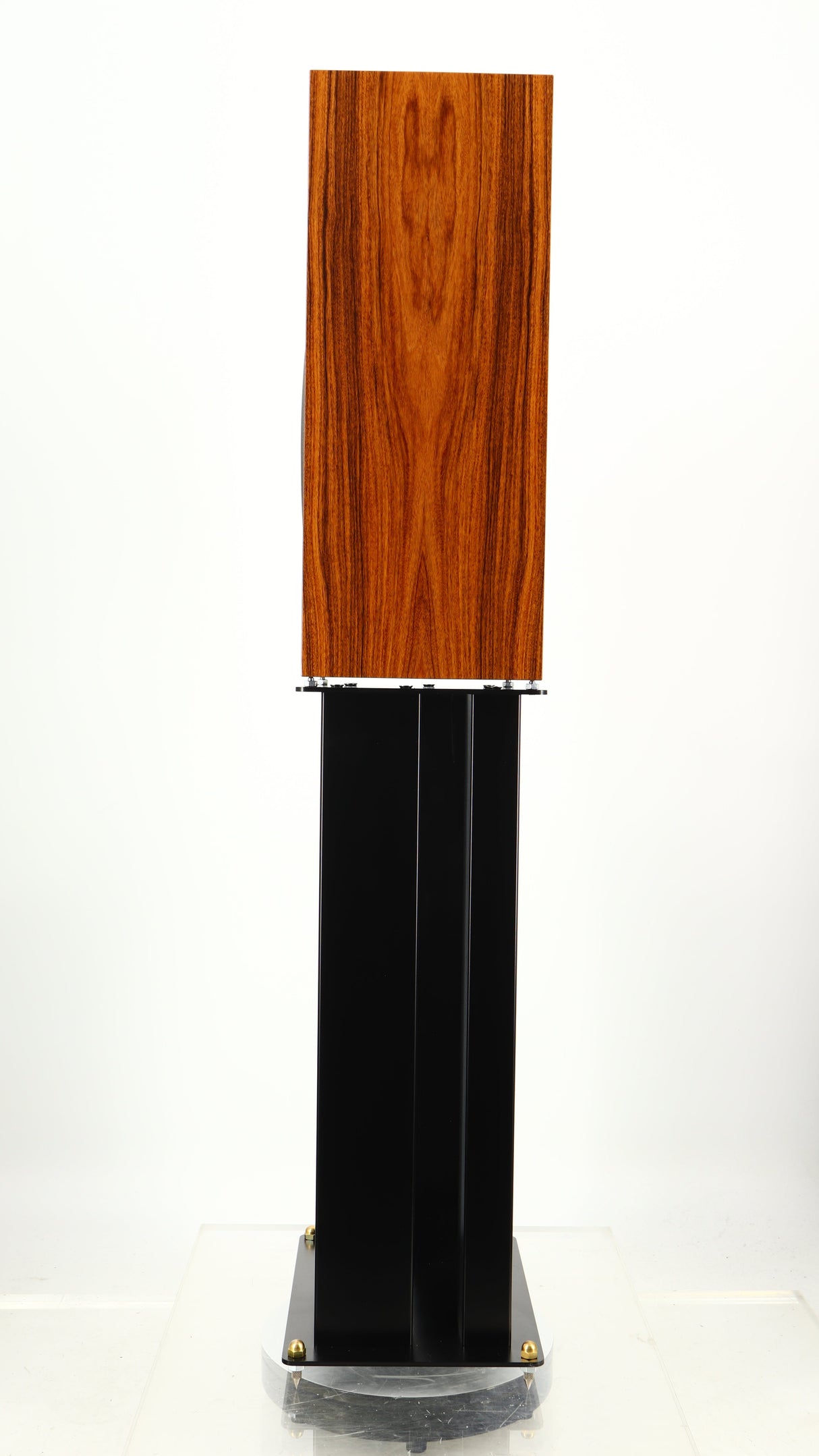 Right side view of a used Audio Note AN-K/SPe Standmount Speaker W/ Stand in a palisander finish