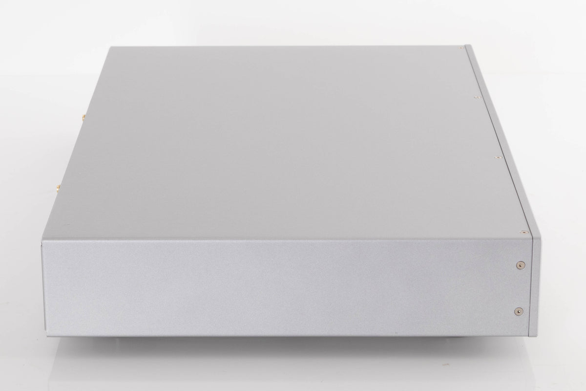 Left side view of a used Audiolab 6000N Play Network Streamer in a Silver finish