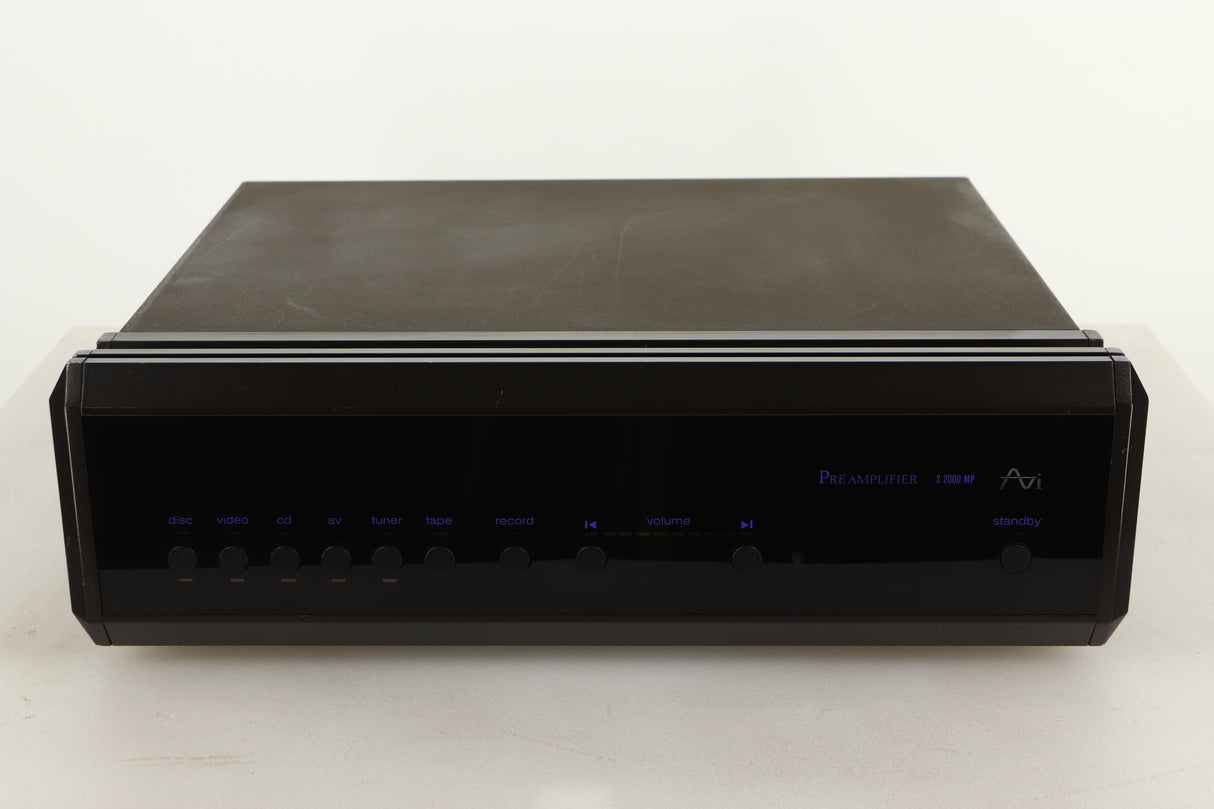 Front view of a used AVI S2000MP Pre Amplifier
