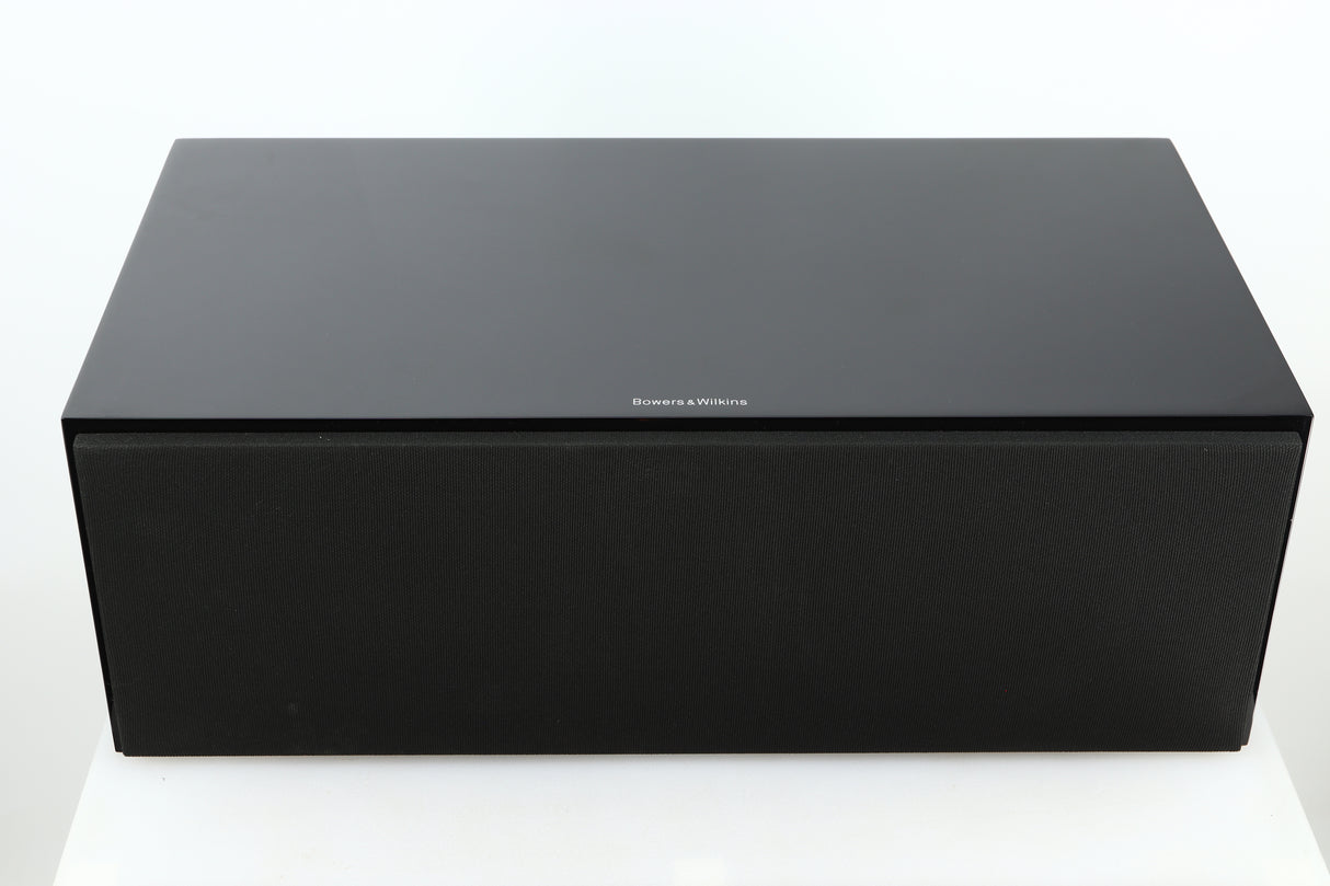 Top view of a used B&W CM Centre S2 Centre Speaker in Gloss Black finish