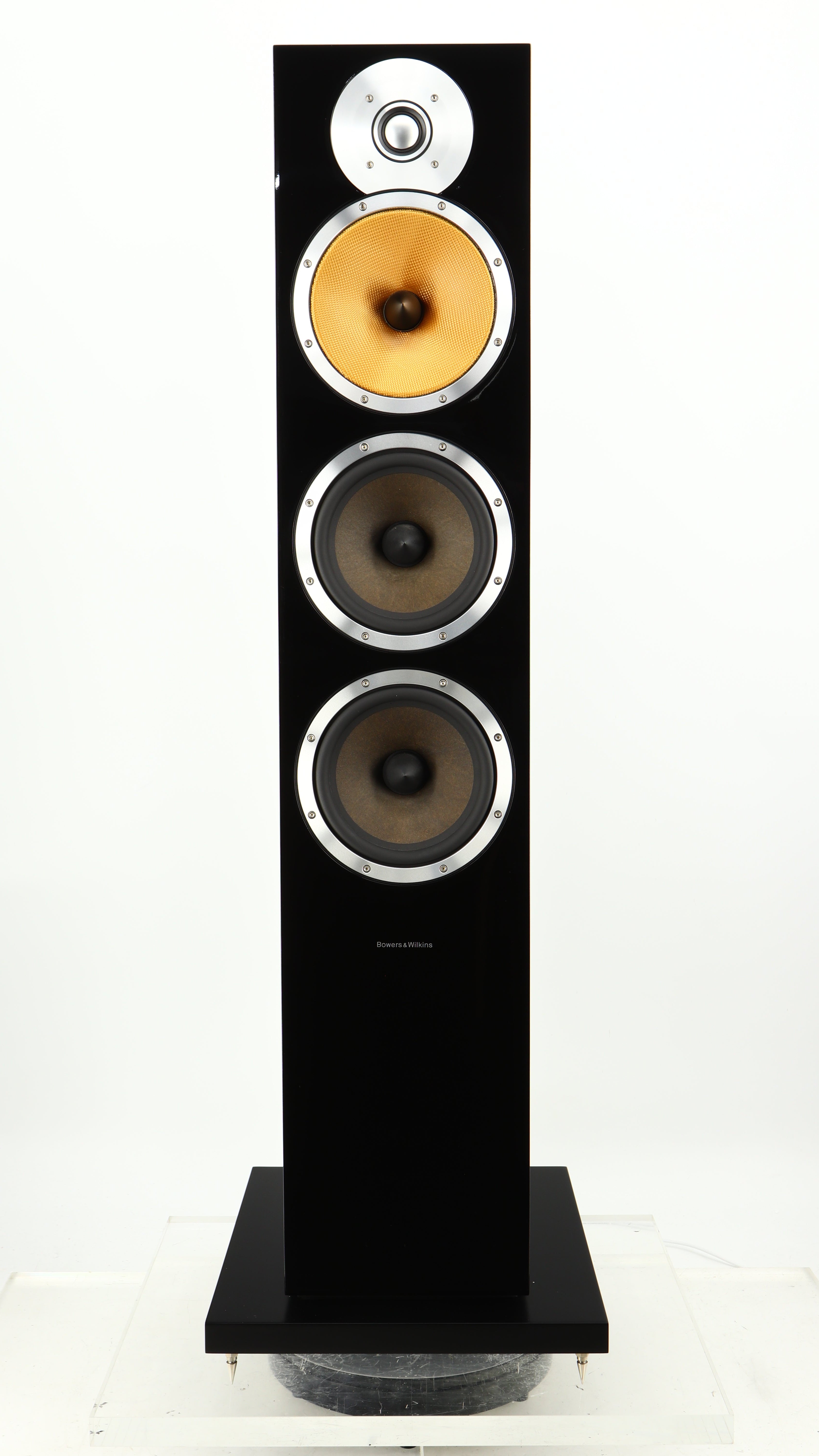 B&W CM9 Floorstanding Speakers - Gloss Black – 2ndhandhifi.co.uk