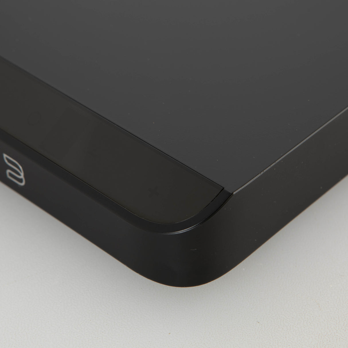 Front right corner view of a used Bluesound Node Nano Streamer