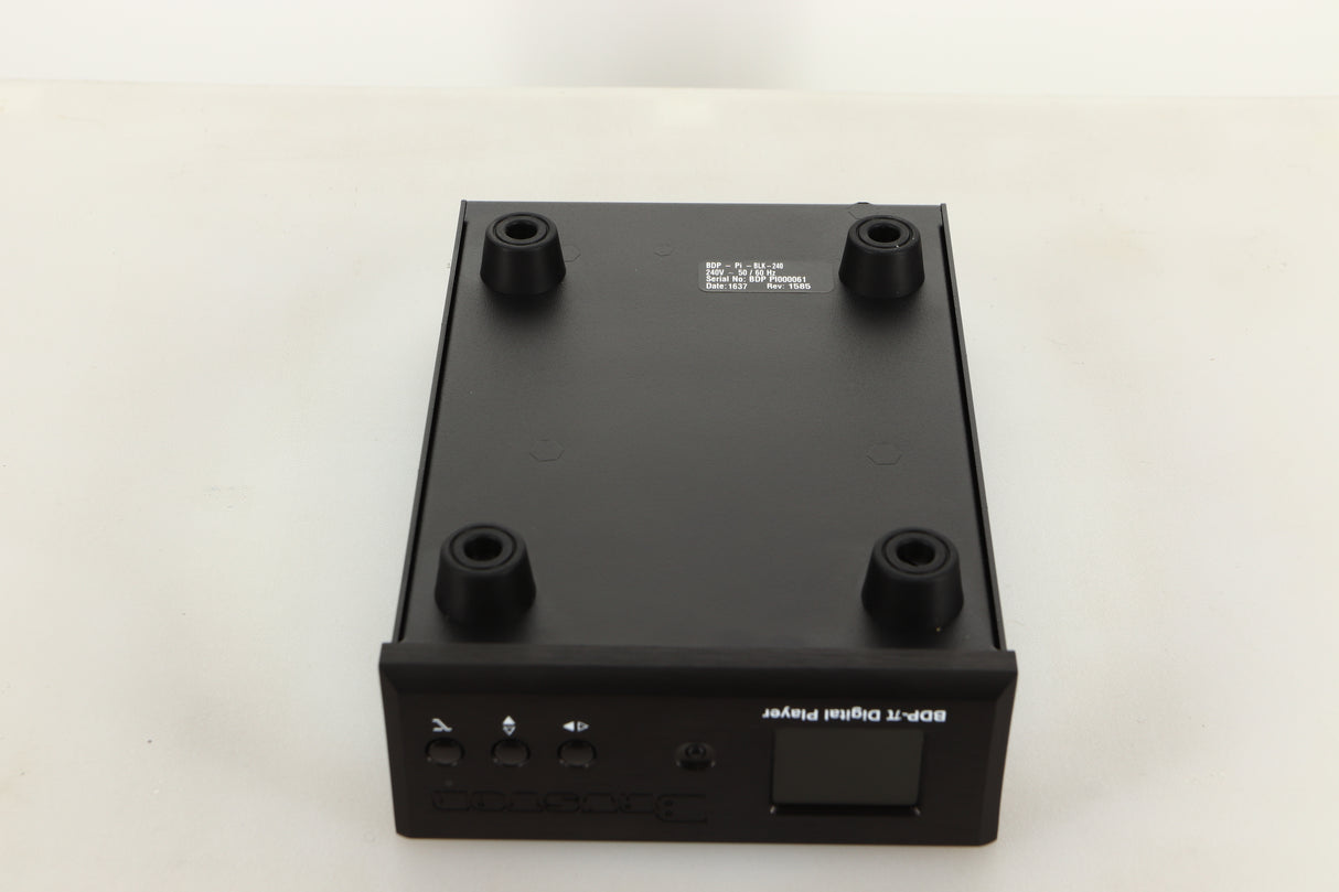 Bottom view of a used Bryston BDP Pi Network Player
