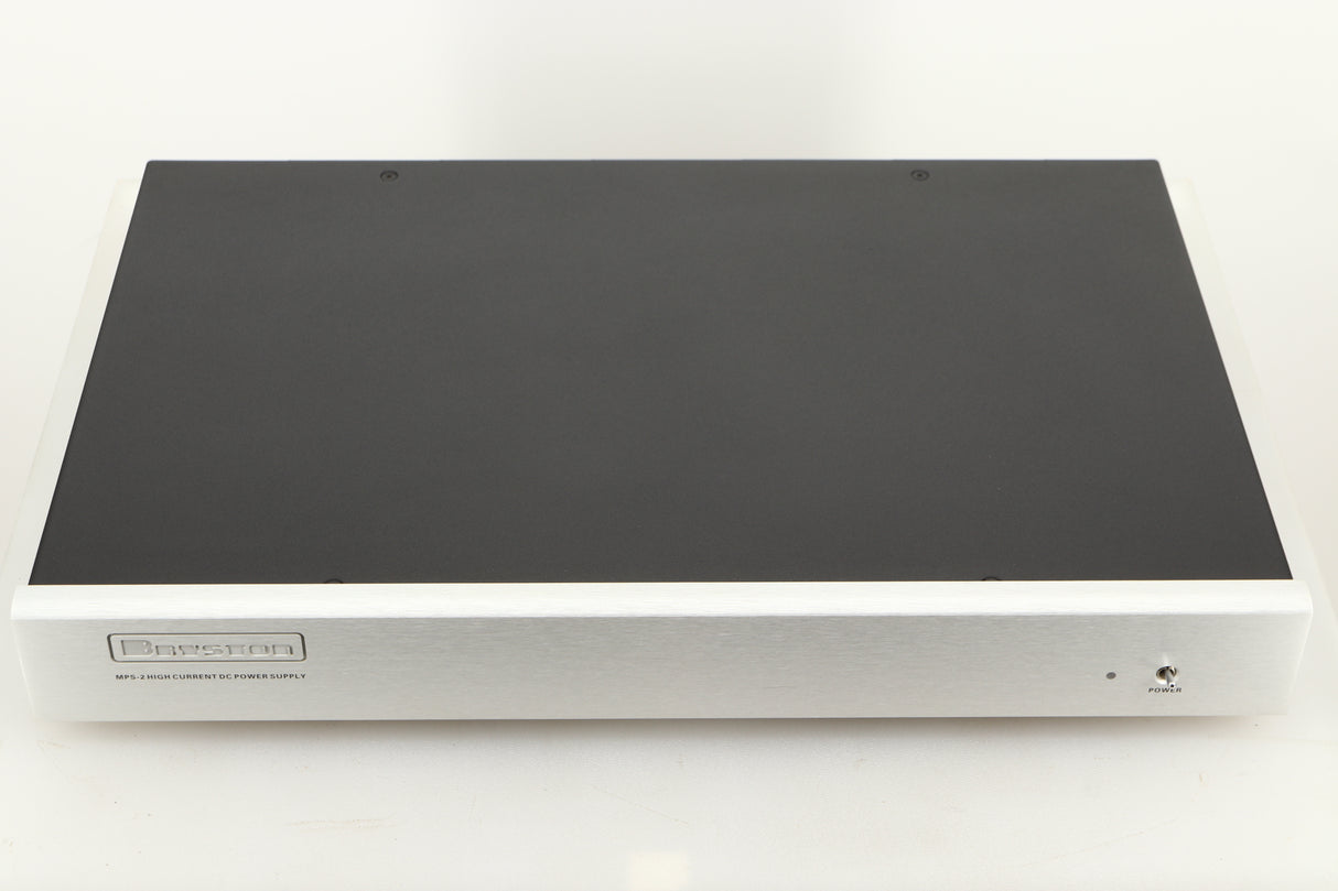 Top view of a used Bryston MPS2 Power Supply in Silver finish
