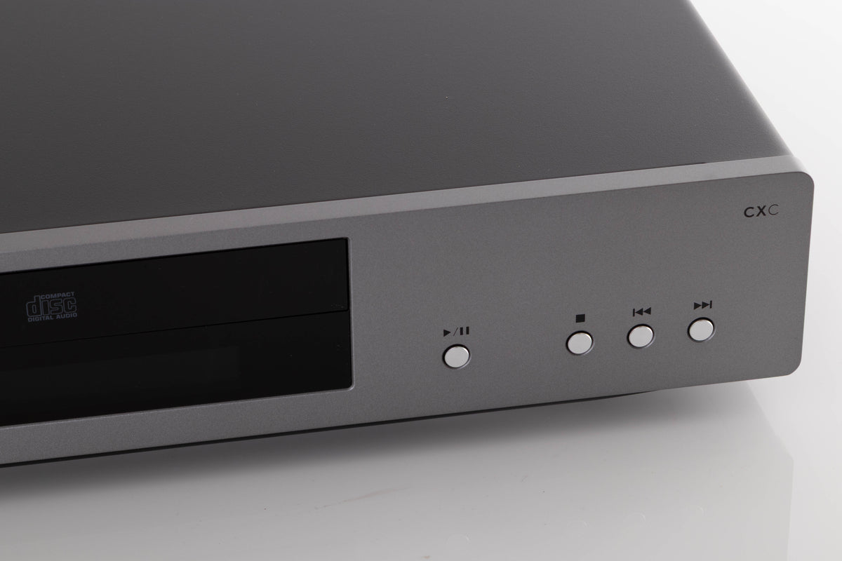 Close up view of a used Cambridge Audio CXC GEN2 CD Transport