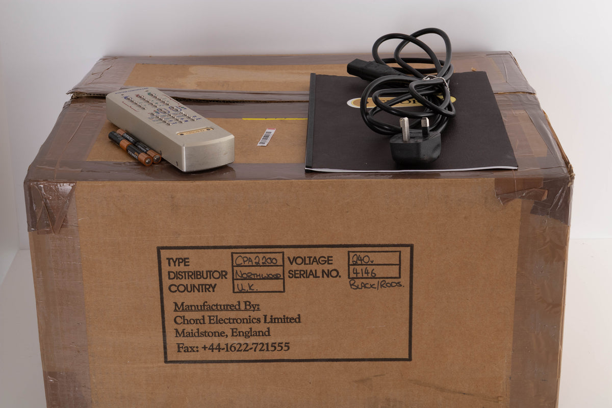 Chord Electronics CPA 2200 Pre Amplifier - Black