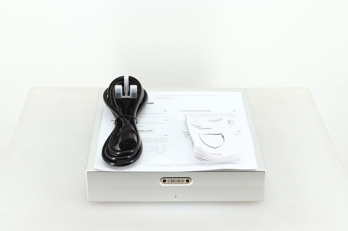 Chord Electronics TToby Power Amplifier - Silver