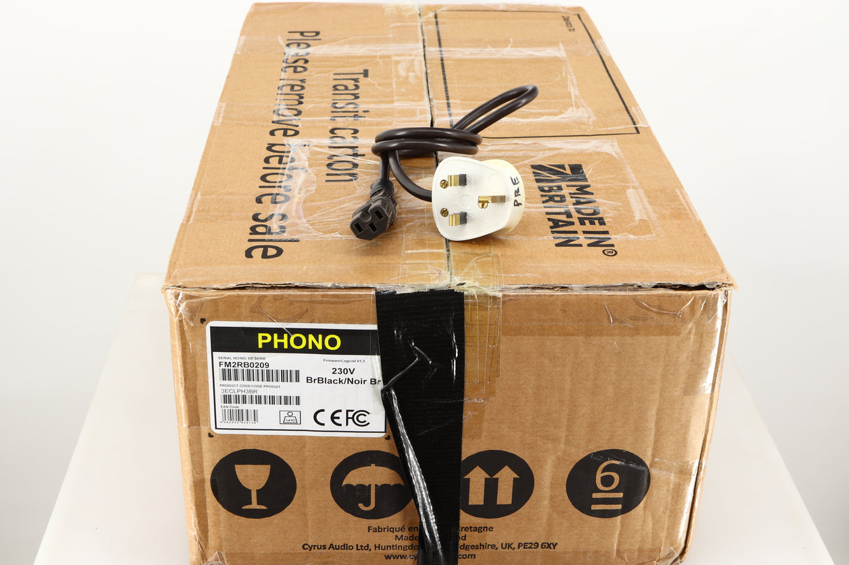 Box for a used Cyrus Classic Phono Phonostage