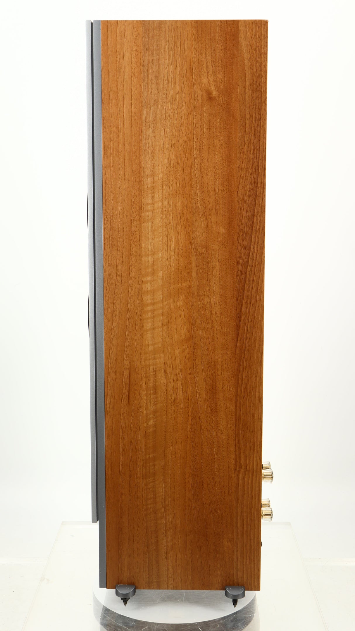 Right side of a used Dali Ikon 5 Floorstanding Speaker in an oak finish