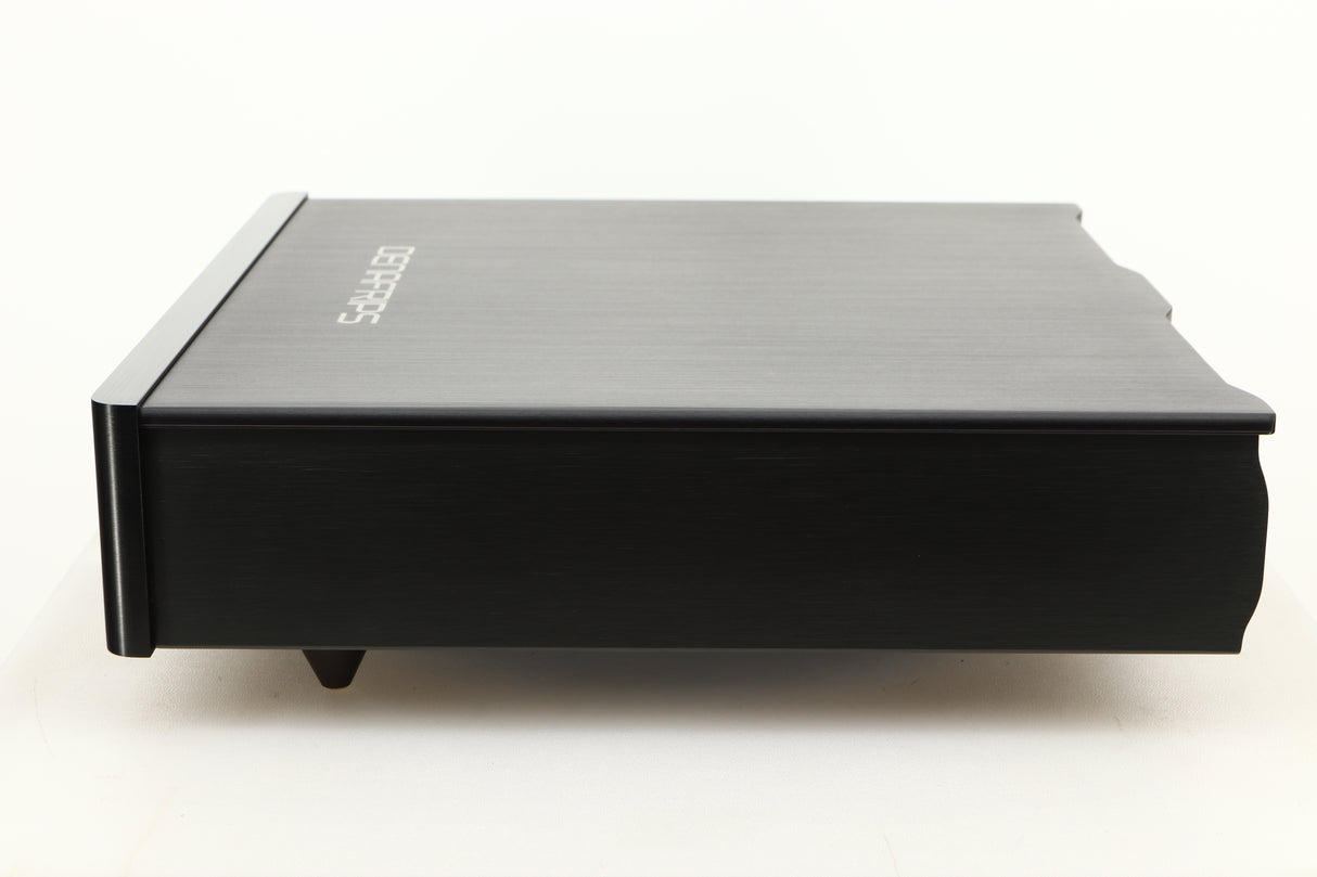 Side view of a used Denafrips Pontus II R2R DAC in Black finish