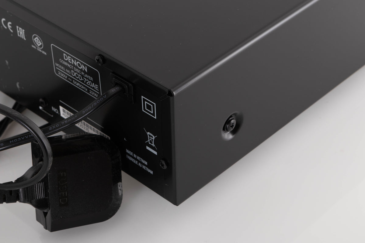 Denon DCD-720AE Compact Disc Player - Black