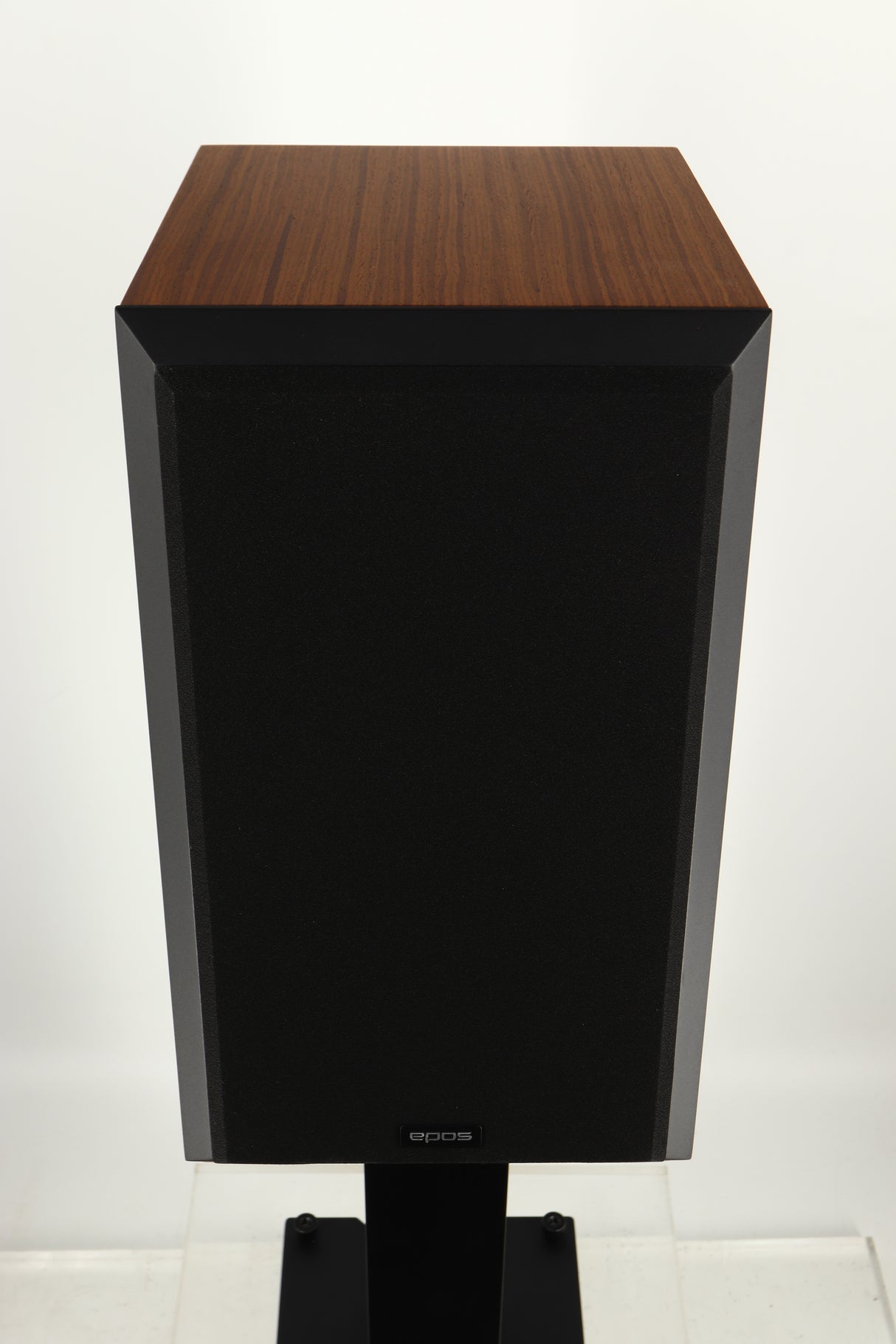 Top view of a used Epos ES14N Standmount Speaker in Walnut finish