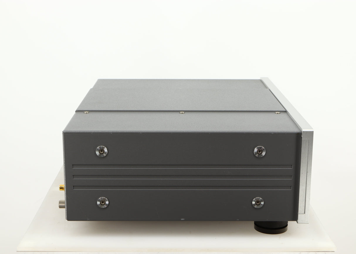 Left side view of a used Esoteric DV-50s DVD Player in a silver finish