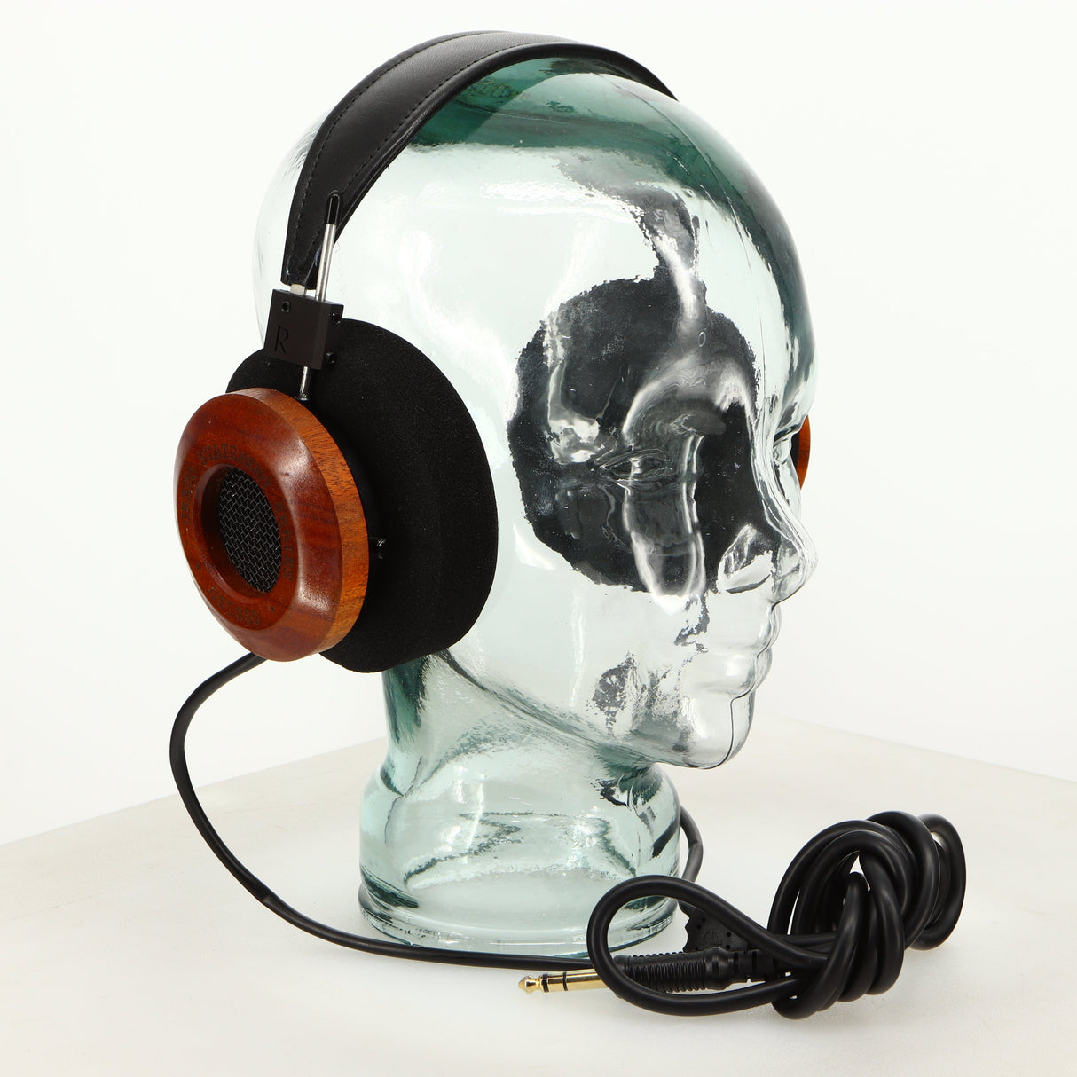Front left angle of used Grado GS1000i Headphones
