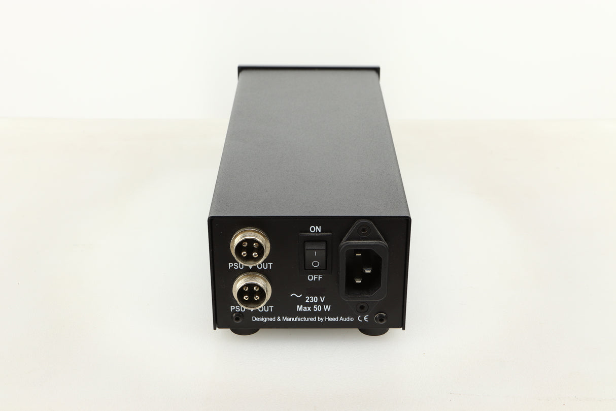 Rear view of a used Heed Q-PSU III Power Supply