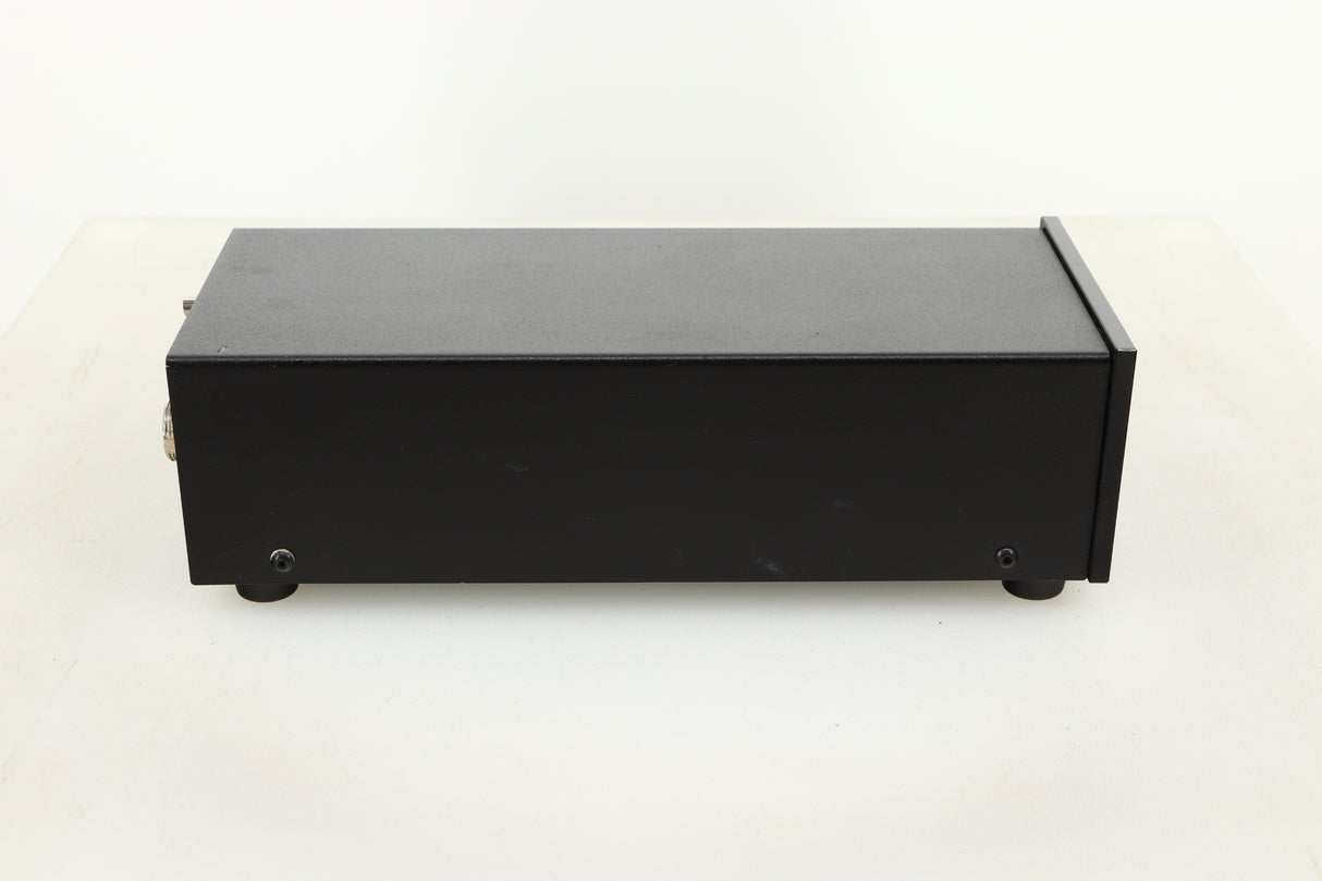 Side view of a used Heed Questar MM Phonostage