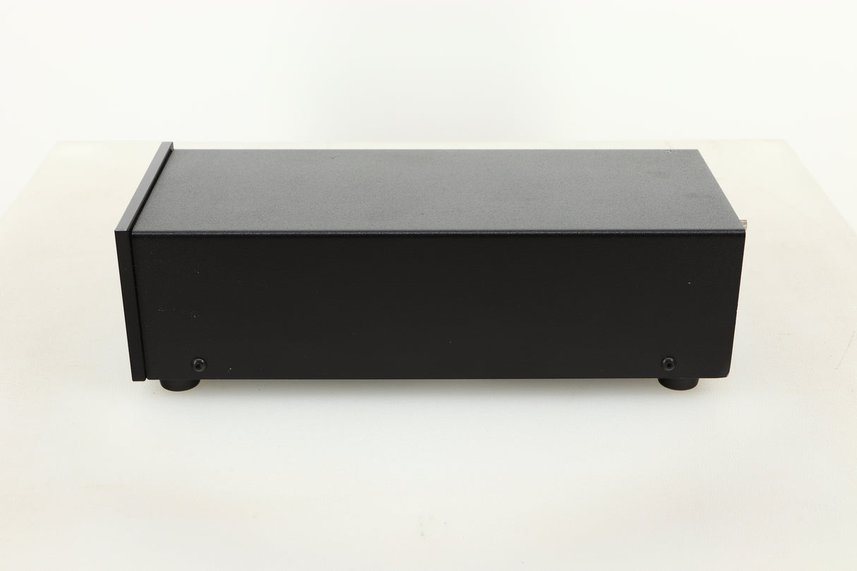 Side view of a used Heed Questar MM Phonostage