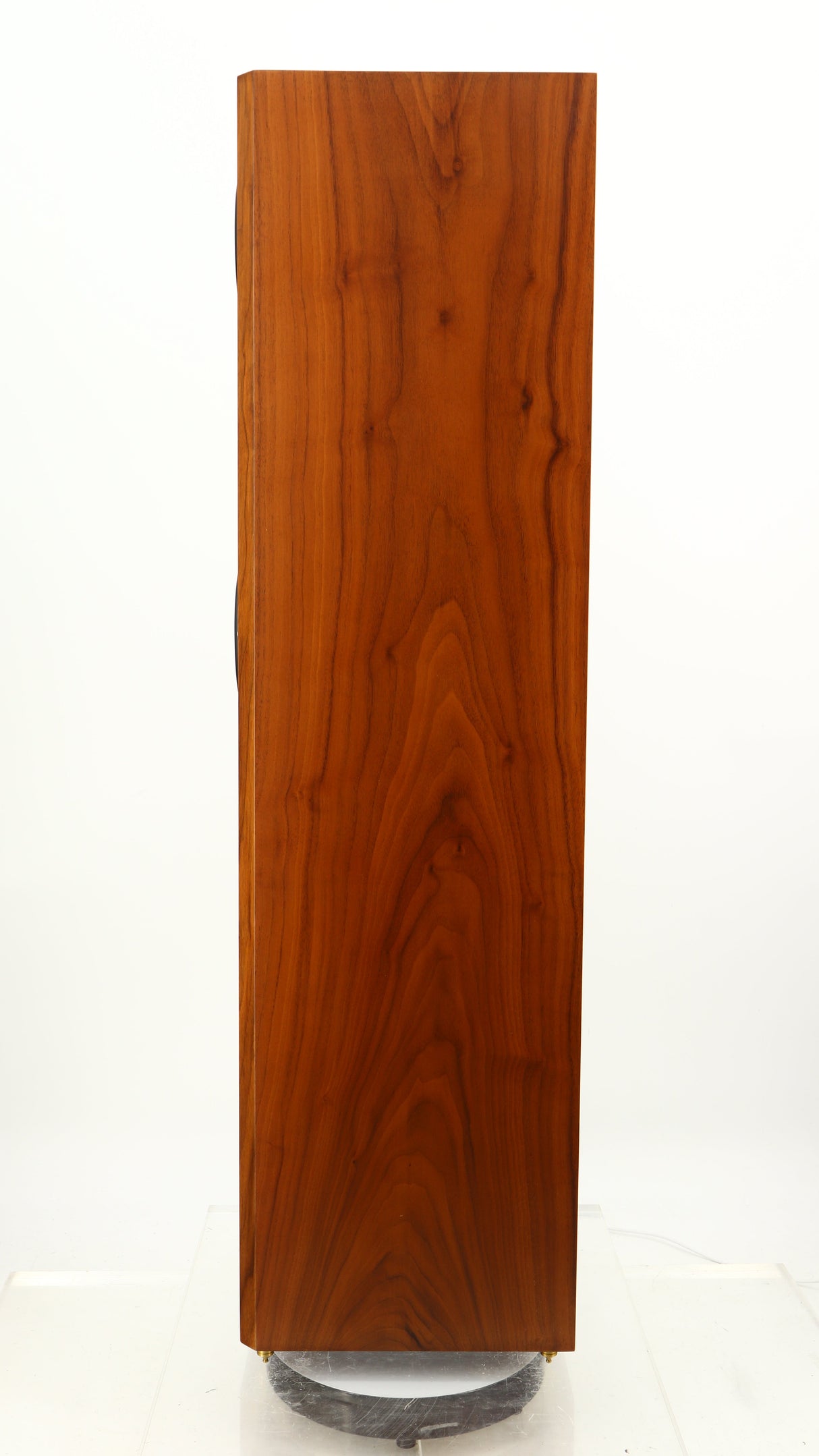 Right side view of a used Icon Audio MFV3 Floorstanding Speaker in a rosewood vinyl finish