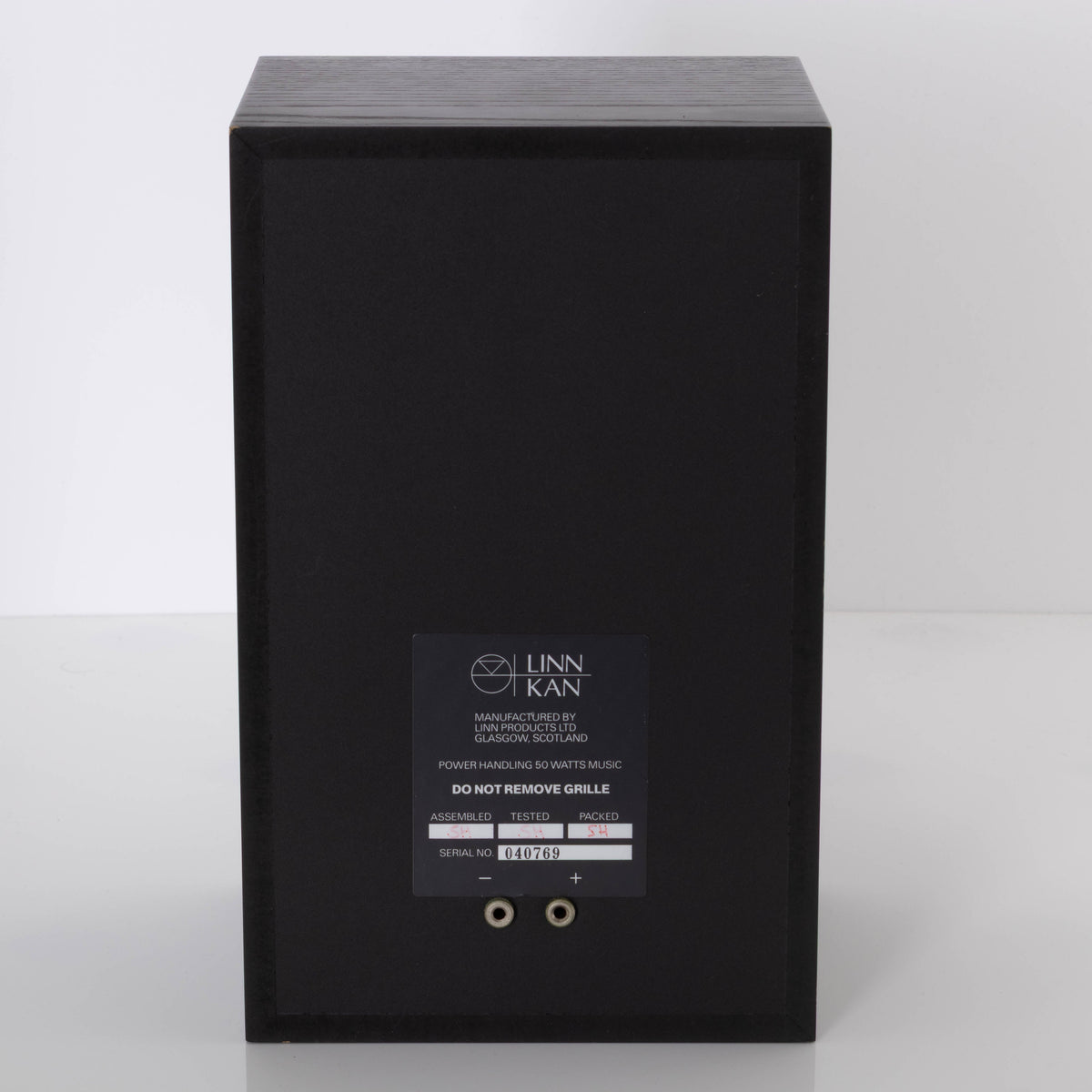Linn Kan Standmount Speakers - Black
