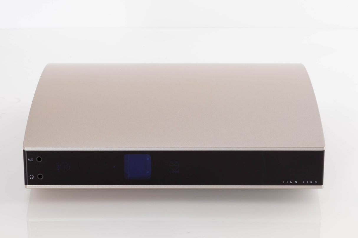 Front view of a used Linn Kiko Digital Streaming System in a Champagne finish
