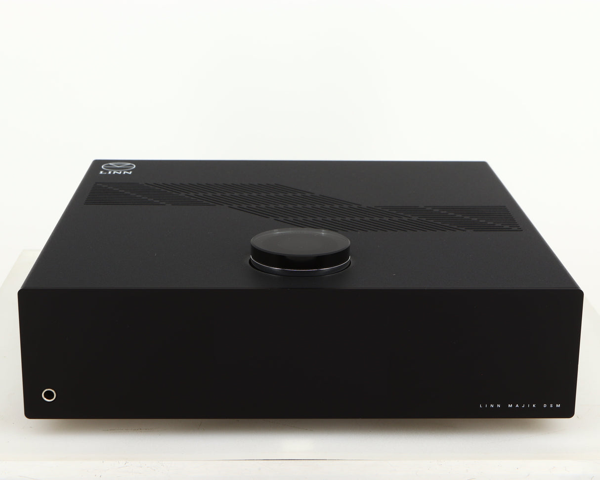 Front view of a used Linn Majik DSM5 Network Music System in a black finish