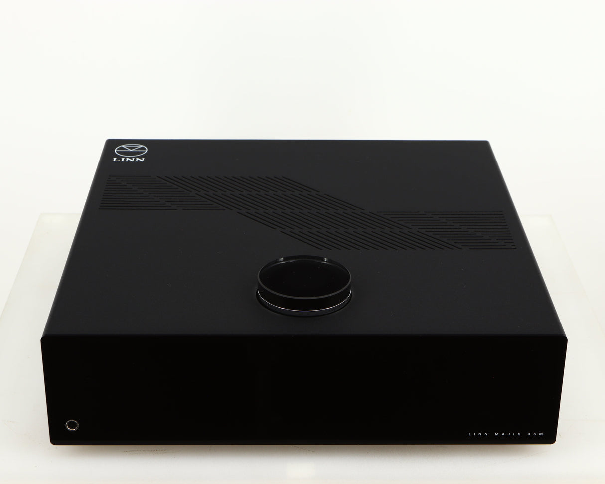 Top of a used Linn Majik DSM5 Network Music System in a black finish