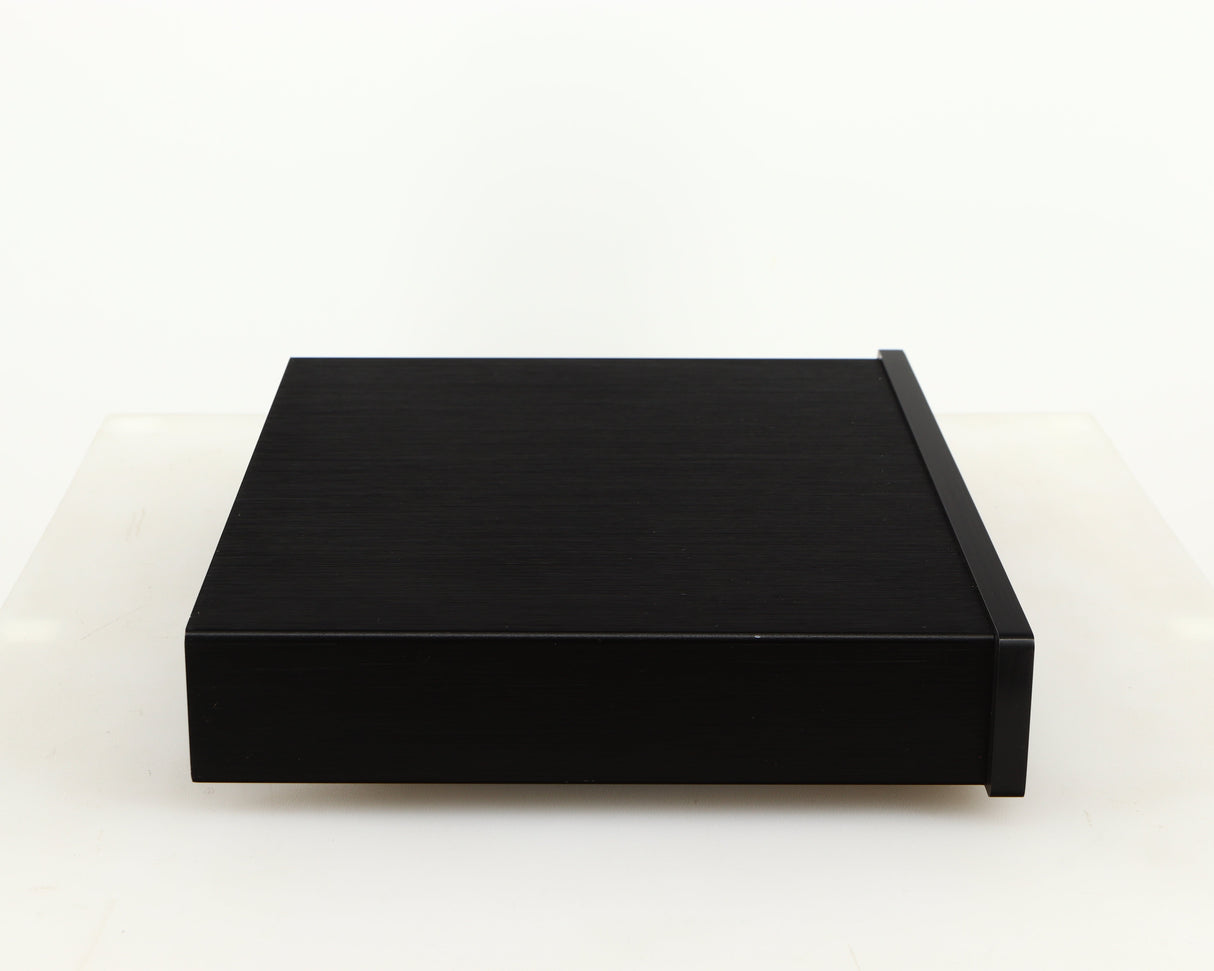 Left side view of a used Lumin D2 Network Streamer in a black finish