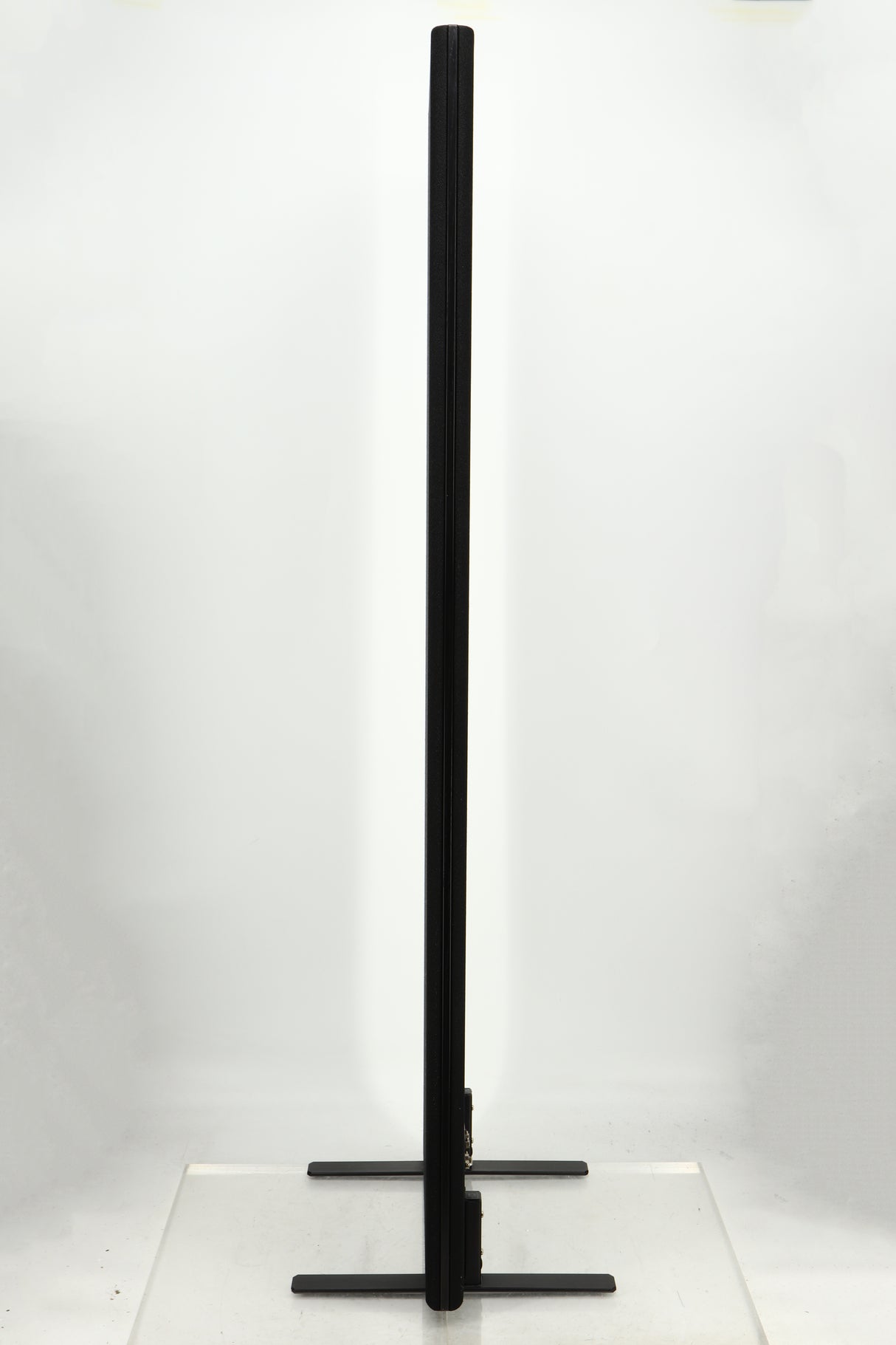 Side view of a Magneplanar 1.7 Floorstanding Speaker in Black Wood Stiles / Black finish