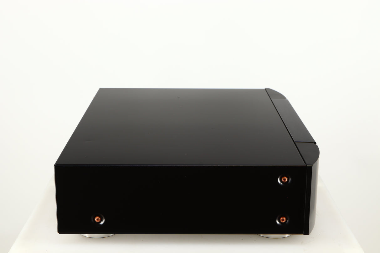 Left side view of a used Marantz CD6007 CD Player in a black finish